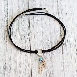 Feather Choker